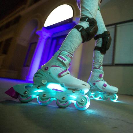 Ролики Neon Combo LED розмір 30-33 бірюзовий (NT09T4) - фото 0