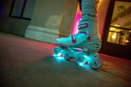 Ролики Neon Combo LED розмір 30-33 бірюзовий (NT09T4) - фото 0