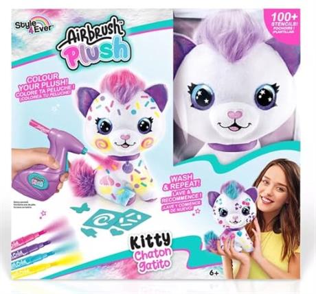 Набор для творчества 4 Ever Airbrush Plush Котенок (OFG272/1) - фото 2