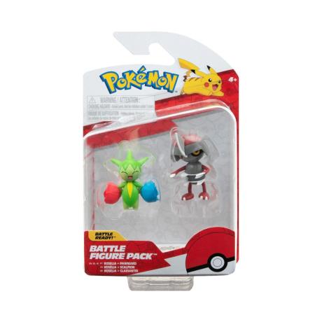 Набор игровых фигурок Pokemon W15 Поньярд и Розелия (PKW3006) - фото 0
