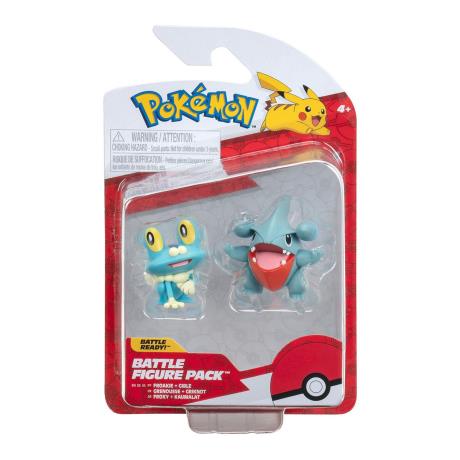 Набор игровых фигурок Pokemon W16 Гибл и Фроки (PKW3013) - фото 0