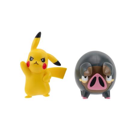 Набір ігрових фігурок Pokemon W17 Пікачу та Лечонк (PKW3566) - фото 1