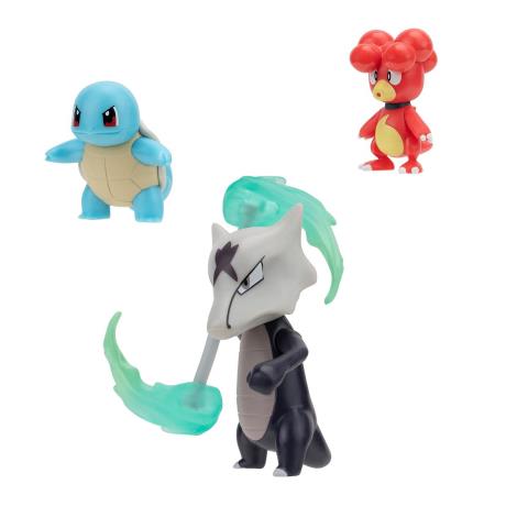 Набор игровых фигурок Pokemon W19 Магби, Сквиртл, Алло Маровак (PKW3600) - фото 2