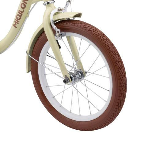 Дитячий велосипед Miqilong LS 16 бежевий (RBB-LS16-BEIGE) - фото 0