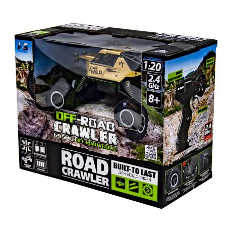 Машинка на радіокеруванні Sulong Toys Off-Road Crawler Car Vs Wild золотистий 1:20 (SL-109AG) - фото 1