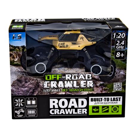 Машинка на радіокеруванні Sulong Toys Off-Road Crawler Car Vs Wild золотистий 1:20 (SL-109AG) - фото 2