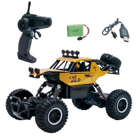 Машинка на радіокеруванні Sulong Toys Off-Road Crawler Car Vs Wild золотистий 1:20 (SL-109AG) - фото 10