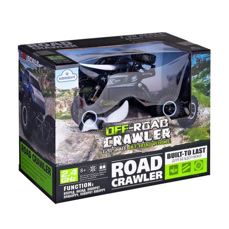 Машинка на радіокеруванні Sulong Toys Off-Road Crawler Рок-спорт чорний 1:20 (SL-110AB) - фото 1