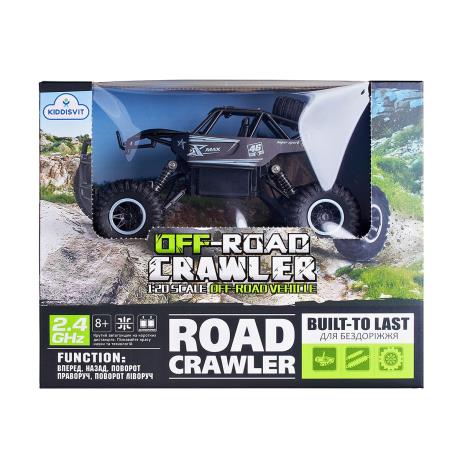 Машинка на радіокеруванні Sulong Toys Off-Road Crawler Рок-спорт чорний 1:20 (SL-110AB) - фото 2