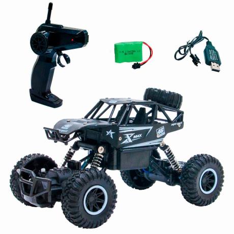 Машинка на радіокеруванні Sulong Toys Off-Road Crawler Рок-спорт чорний 1:20 (SL-110AB) - фото 11