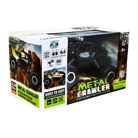 Машинка на радіокеруванні Sulong Toys Off-Road Crawler Кінець стежки матовий чорний 1:14 (SL-121RHMBl) - фото 3