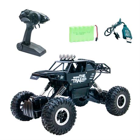 Машинка на радіокеруванні Sulong Toys Off-Road Crawler Кінець стежки матовий чорний 1:14 (SL-121RHMBl) - фото 10
