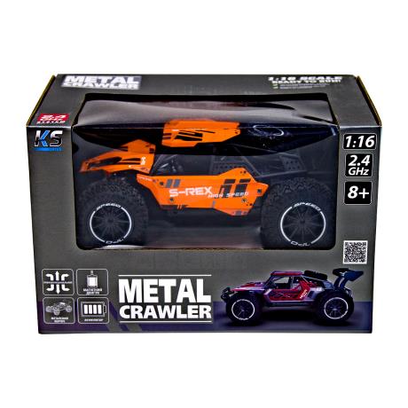 Машинка на радіокеруванні Sulong Toys Metal Crawler S-Rex помаранчевий 1:16 (SL-230RHO) - фото 2
