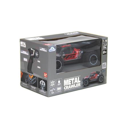 Машинка на радіокеруванні Sulong Toys Metal Crawler Nova сіро-червоний 1:16 (SL-231RHGR) - фото 2