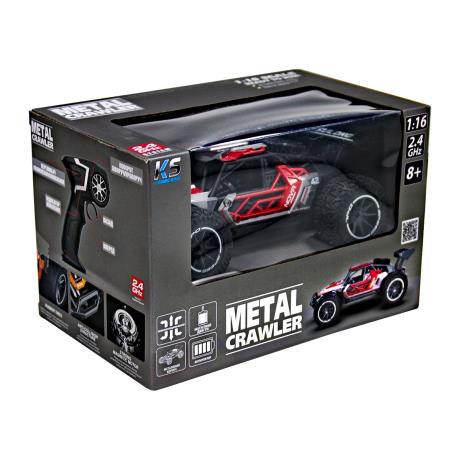 Машинка на радіокеруванні Sulong Toys Metal Crawler Nova сіро-червоний 1:16 (SL-231RHGR) - фото 3