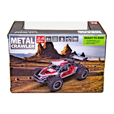 Машинка на радіокеруванні Sulong Toys Metal Crawler Nova сіро-червоний 1:16 (SL-231RHGR) - фото 4