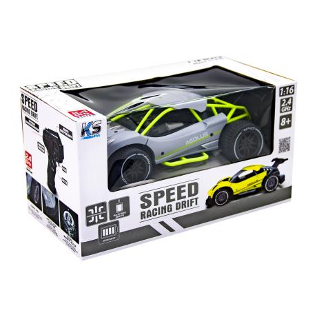 Машинка на радіокеруванні Sulong Toys Speed Racing Drift Aeolus сірий 1:16 (SL-284RHG) - фото 3