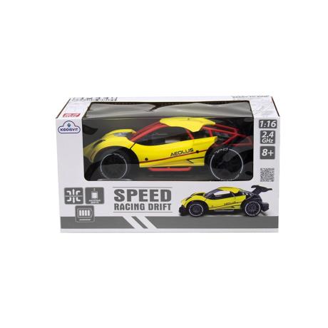 Машинка на радіокеруванні Sulong Toys Speed Racing Drift Aeolus жовтий 1:16 (SL-284RHY) - фото 1