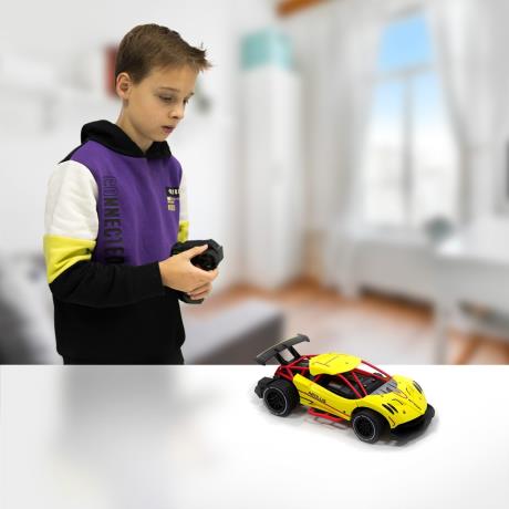 Машинка на радіокеруванні Sulong Toys Speed Racing Drift Aeolus жовтий 1:16 (SL-284RHY) - фото 12