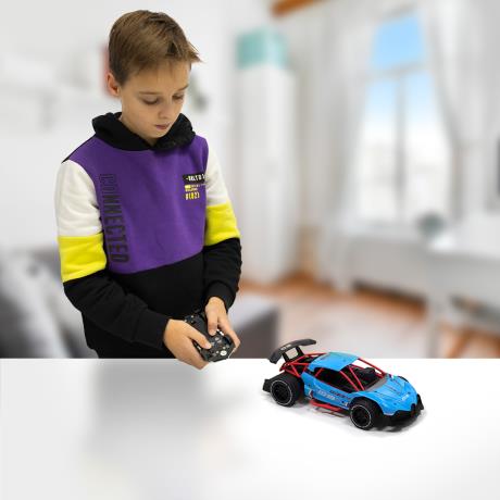 Машинка на радіо і сенсорному керуванні Sulong Toys Gesture Sensing Dizzy блакитний 1:16 (SL-285RHB) - фото 10