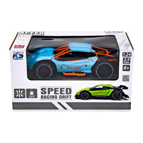Машинка на радіокеруванні Sulong Toys Speed Racing Drift Red Sing блакитний 1:24 (SL-292RHB) - фото 2