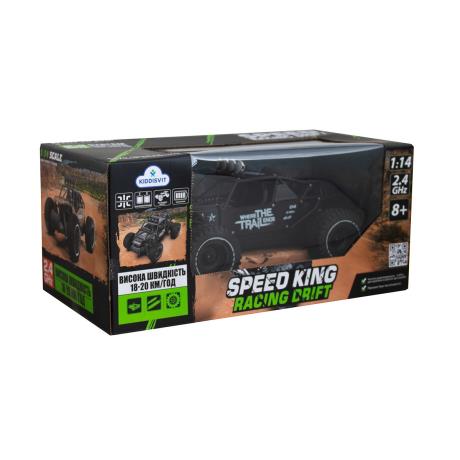 Машинка на радіокеруванні Sulong Toys Off-Road Crawler Race матовий чорний 1:14 (SL-309RHMBl) - фото 6