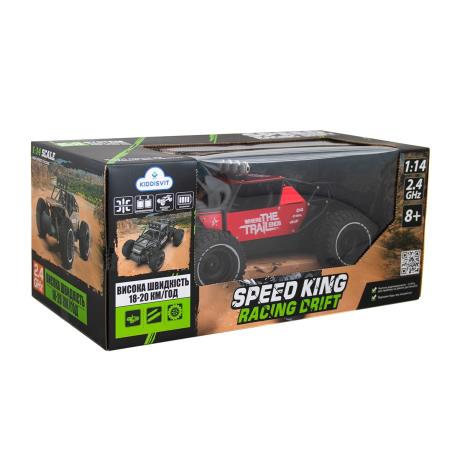 Машинка на радіокеруванні Sulong Toys Off-Road Crawler Race матовий червоний 1:14 (SL-309RHMR) - фото 6