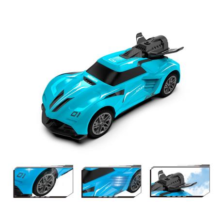 Машинка на радіокеруванні Sulong Toys Spray Car Sport зі світлом і парою блакитний 1:24 (SL-354RHBL) - фото 7