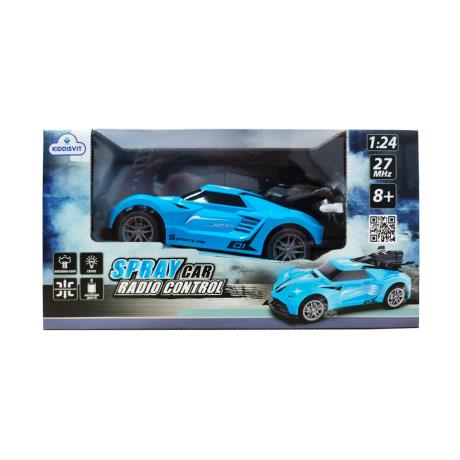 Машинка на радіокеруванні Sulong Toys Spray Car Sport зі світлом і парою блакитний 1:24 (SL-354RHBL) - фото 12