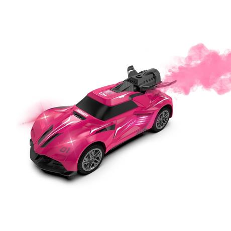 Машинка на радіокеруванні Sulong Toys Spray Car Sport 1:24 зі світлом і парою рожевий (SL-354RHP) - фото 2