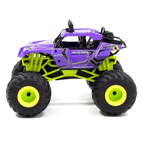 Машинка на радіокеруванні Sulong Toys Bigfoot Off-road фіолетовий 1:16 (SL-358RHV) - фото 3