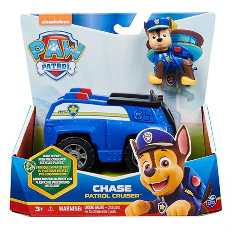 Ігровий набір Paw Patrol Патрульний автомобіль із водієм Гончиком (SM16775/9900) - фото 1