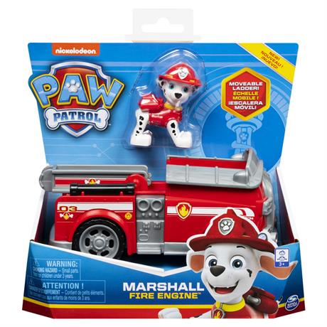 Ігровий набір Paw Patrol Пожежний автомобіль із водієм Маршалом (SM16775/9917) - фото 0