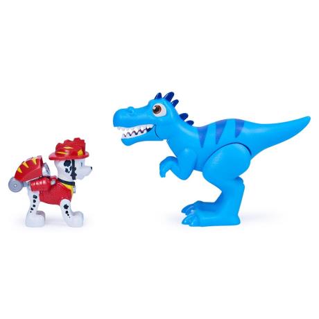Ігровий набір Paw Patrol Диномісія фігурка Маршала з велоцираптером (SM17706/1646) - фото 1