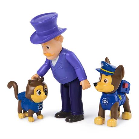 Набір фігурок Paw Patrol Гончик мер Гамдінґера та кіт (SM17706/6070746) - фото 1