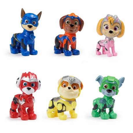 Набір фігурок Paw Patrol Щенячий патруль у кіно Відважна команда 6 в 1 (SM17707/6438) - фото 4