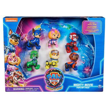 Набір фігурок Paw Patrol Щенячий патруль у кіно Відважна команда 6 в 1 (SM17707/6438) - фото 0