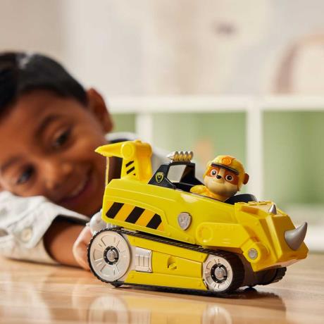 Игровой набор Paw Patrol Джунгли Автомобиль-трансформер с водителем Крепыш (SM17776/0624) - фото 8