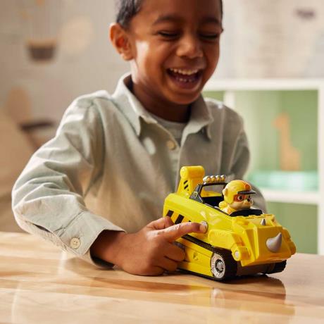 Игровой набор Paw Patrol Джунгли Автомобиль-трансформер с водителем Крепыш (SM17776/0624) - фото 9