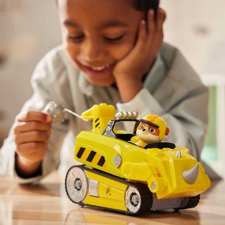 Игровой набор Paw Patrol Джунгли Автомобиль-трансформер с водителем Крепыш (SM17776/0624) - фото 10