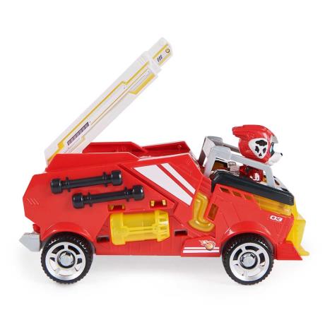 Игровой набор Paw Patrol Большие грузовики Большой спасательный автомобиль-трансформер с водителем Маршаллом (SM17776/4973) - фото 2