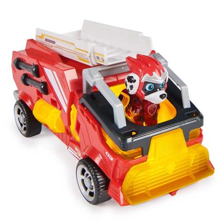 Игровой набор Paw Patrol Большие грузовики Большой спасательный автомобиль-трансформер с водителем Маршаллом (SM17776/4973) - фото 4