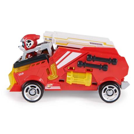 Игровой набор Paw Patrol Большие грузовики Большой спасательный автомобиль-трансформер с водителем Маршаллом (SM17776/4973) - фото 5