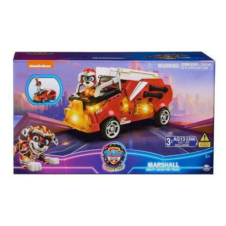 Игровой набор Paw Patrol Большие грузовики Большой спасательный автомобиль-трансформер с водителем Маршаллом (SM17776/4973) - фото 9