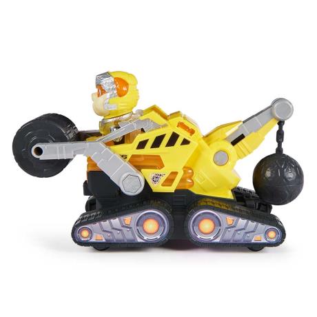 Игровой набор Paw Patrol Большие грузовики Большой спасательный автомобиль-трансформер с водителем Крепышом (SM17776/4997) - фото 2
