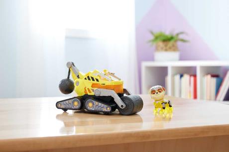 Игровой набор Paw Patrol Большие грузовики Большой спасательный автомобиль-трансформер с водителем Крепышом (SM17776/4997) - фото 5