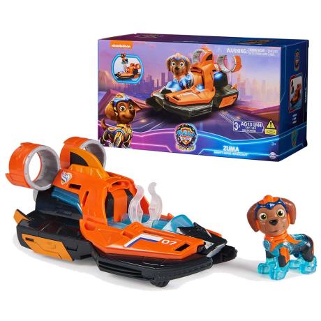 Игровой набор Paw Patrol Большие грузовики Большой спасательный ховеркрафт-трансформер с водителем Зумой (SM17776/5017) - фото 1