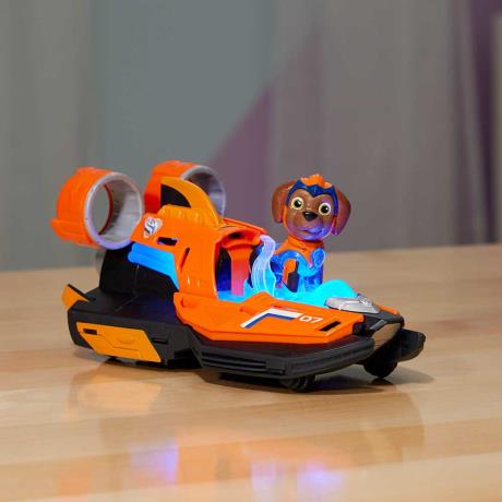 Игровой набор Paw Patrol Большие грузовики Большой спасательный ховеркрафт-трансформер с водителем Зумой (SM17776/5017) - фото 3