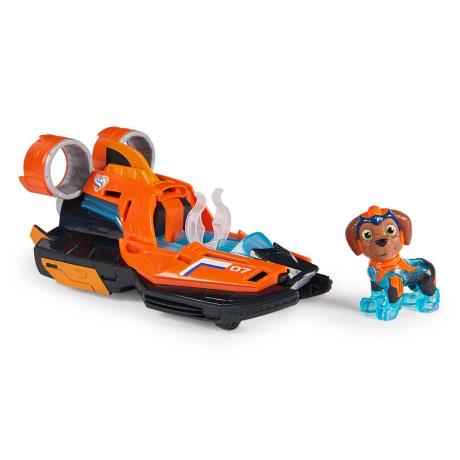 Игровой набор Paw Patrol Большие грузовики Большой спасательный ховеркрафт-трансформер с водителем Зумой (SM17776/5017) - фото 5