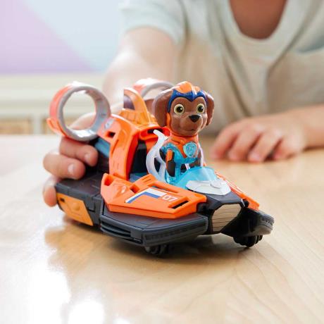 Игровой набор Paw Patrol Большие грузовики Большой спасательный ховеркрафт-трансформер с водителем Зумой (SM17776/5017) - фото 9